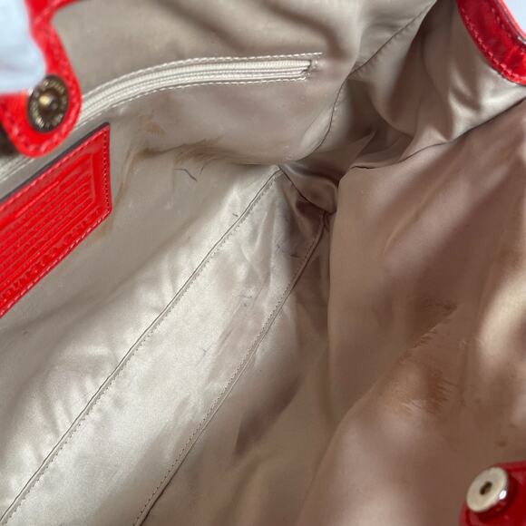 COACH Orange Red Shoulder Bag - Picture 14 of 16